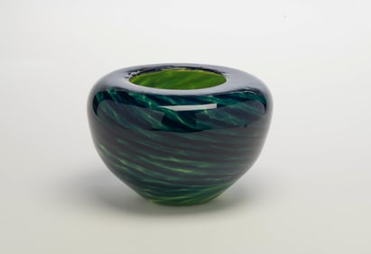Signed Glass Bowl