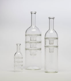 3 Glass Bottles