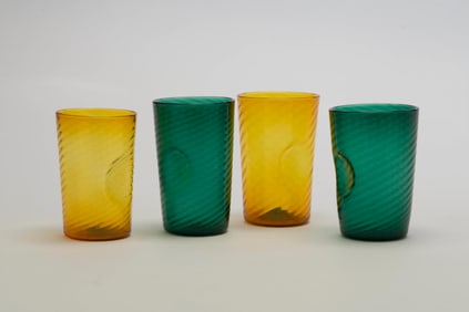 4 Wheaton Form Tumblers