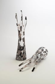 2 Glass Hands