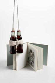 Donald Lipski Book & Bottles