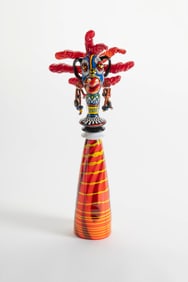 Aztec Style Sculpture