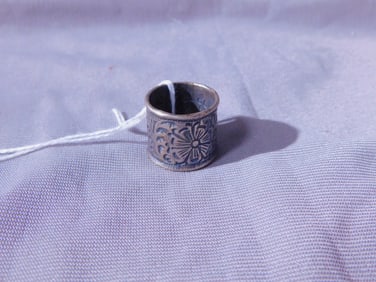 Vintage Judaica Wedding Band
