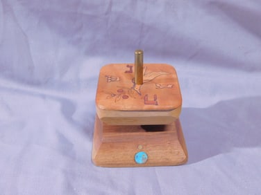 Dreidel on Stand