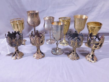 11 Kiddush Goblets