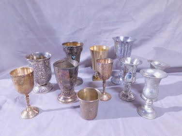 10 Kiddush Goblets