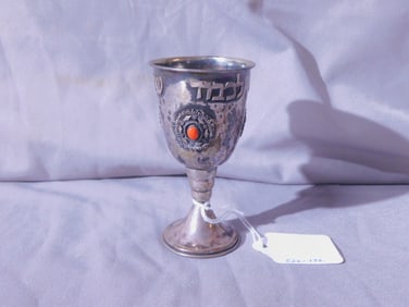Sterling Kiddush Goblet