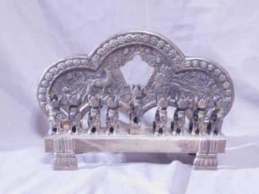 Lions of Judah Menorah
