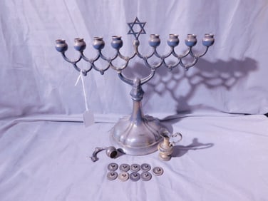 Sterling Menorah