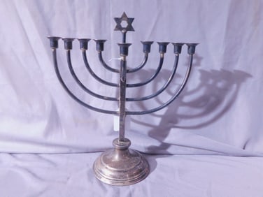Sterling Menorah
