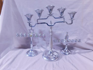 3 Candle Holders
