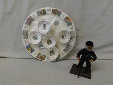 Seder Plate & Figure