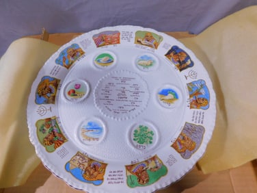 Royal Cauldon Seder Plate