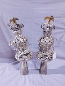 Pr Torah Rimonim (finials)