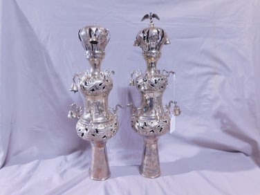 Pr Torah Rimonim (finials)