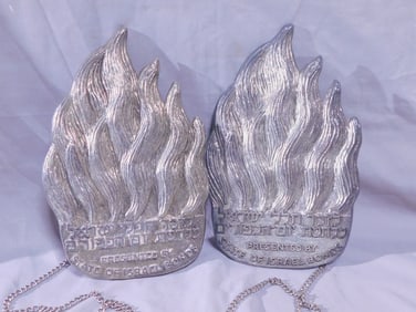2 Israel Bonds Medallions