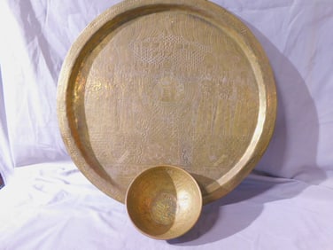 Pidyon Haben Tray & Bowl