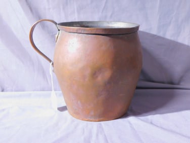 Antique Copper Water Jug