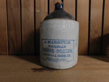 Judaica Advertising Jug