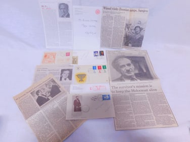 Elie Wiesel Ephemera