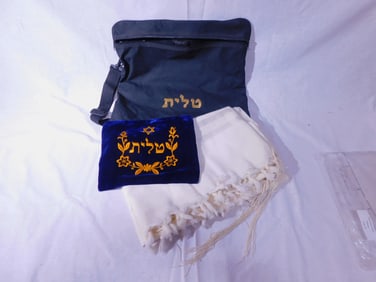 Traditional Tallit & Bag