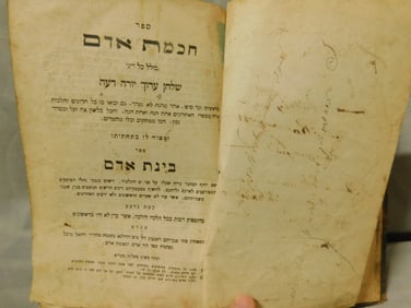 19th C. Polish / Hebrew Book