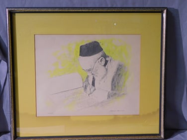Sanford Selkow Lithograph
