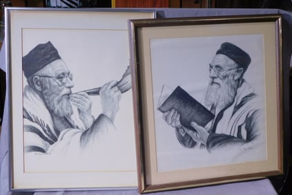 2 Maurice Van Felix Lithographs
