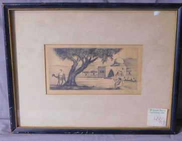 Jacob Eisenberg - Etching