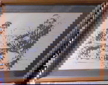 Moshe Gat Lithograph