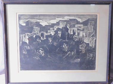 Jacob Steinhardt, Woodcut