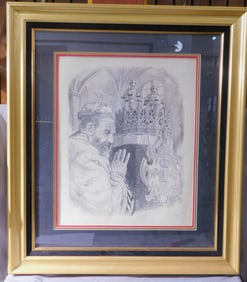Emanuel Shary - Lithograph