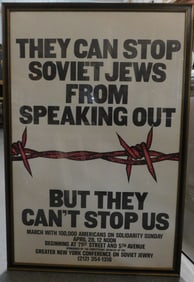 Soviet Jews Poster
