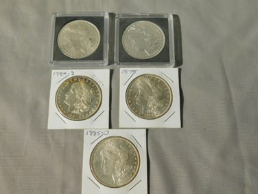 5 U.S. Silver Dollars