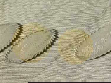 2 German Silver Coins