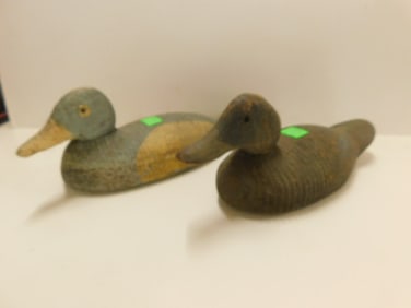 Two Wood Duck Decoys