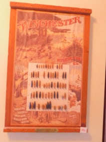 Winchester Rifle Bullet Board