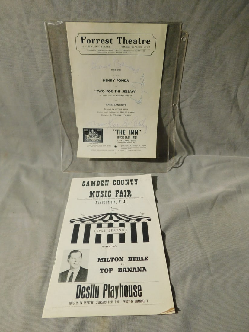 Theatre Book Program & Cover (1 of 8)