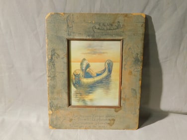 Framed Color Print Birch Bark