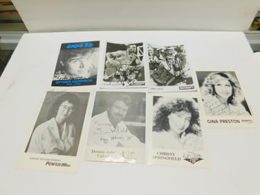 Signed Photos Phila Sport & Radio Celeb