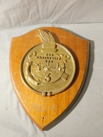 Bronze U.S. Navy Ship Plaque