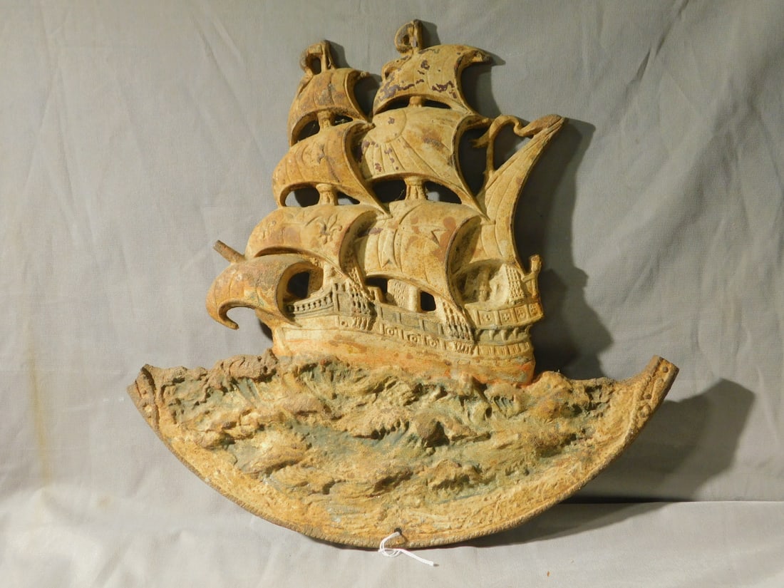 Cast Iron Ship Plaque (1 of 6)