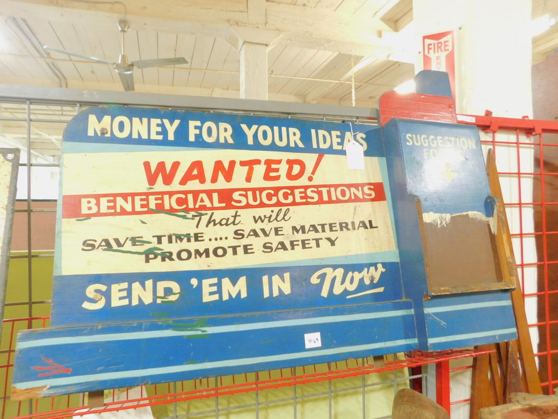 Suggestion Form Wood Wall Hanging (1 of 3)