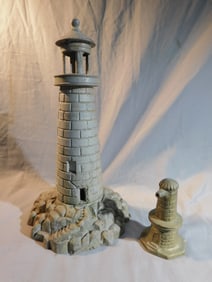 Metal Lighthouse Models