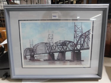 Artist Signed Bridge Print