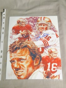 Joe Montana Autographed Photo