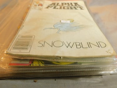 24 Bronze Age Alpha Flight Marvel Comics