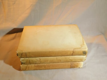 (3) 19th C. Volumes by Tobias Smollett