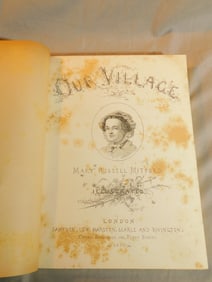 (1) 19th C. Volume "Our Village"