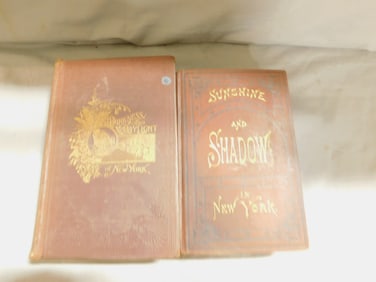 2 Volumes, Hardback, Both 19th C.